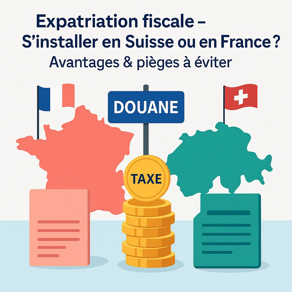 Expatriation fiscale : Suisse ou France ? Avantages & pièges